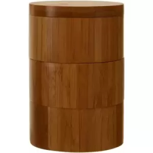 Bamboo Natural Cylindrical Storage Set - Premier Housewares