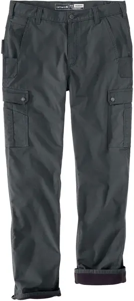 Carhartt Ripstop-Fleece, cargo pants , color: Dark Grey (029) , size: W38/L32
