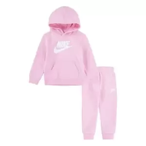 Nike Fleece Tracksuit Baby Girls - Pink