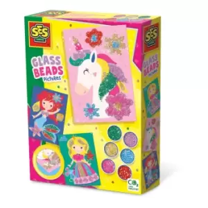 SES Creative Glass Beads Pictures Colouring Set, Three Years and...