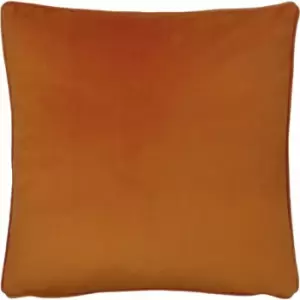 Evans Lichfield Opulence Cushion Cover (55cm x 55cm) (Tangerine) - Tangerine
