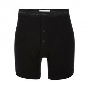 Calvin Klein Black Button Boxer Shorts - S