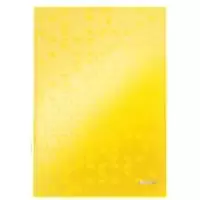 LEITZ Wow Notebook Ruled Paper Yellow