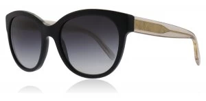 Burberry BE4187 Sunglasses Black / Gold / Clear 35078G 54mm