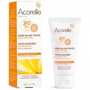 Acorelle Organic Tinted SPF 30 Sunscreen 50ml