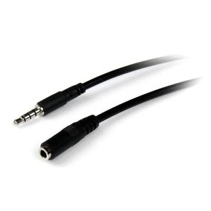 StarTech 2m 3.5mm 4 Position TRRS Headset Extension Cable MF
