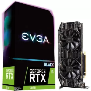 EVGA Black GeForce RTX2070 8GB GDDR6 Graphics Card