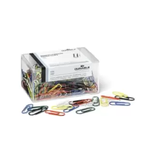 Durable Paper Clips 26mm Painted, Pack of 500