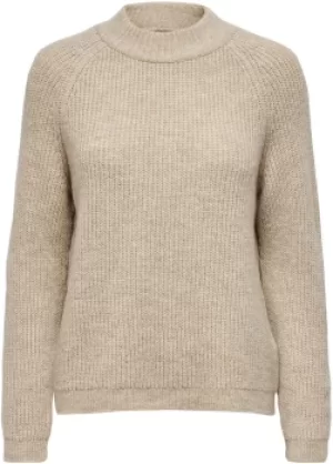 Only Jade Pullover Knit jumper beige