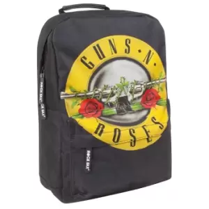 Rock Sax Classic Logo Guns N Roses Backpack (One Size) (Black)