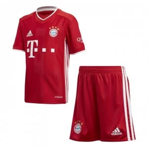 adidas Bayern Munich Home Mini Kit 2020 2021 - Red