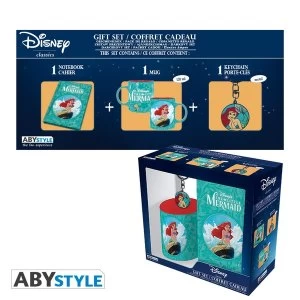 Disney - Little Mermaid (Mug + Keyring + Notebook) Gift Box