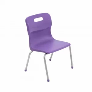 TC Office Titan 4 Leg Chair Size 2, Purple