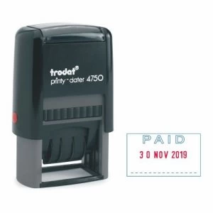 Trodat Eco Paid Dater Stamp