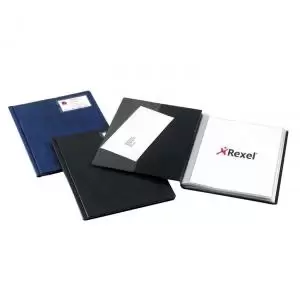 Rexel Nyrex Slimview Display Book A4 Black 50 Pockets - Outer carton