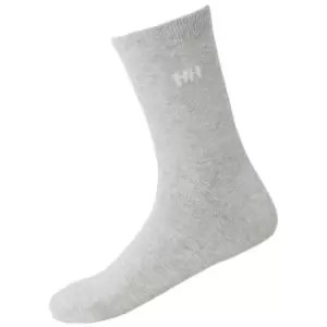 Helly Hansen Unisex Everyday Cotton Socks 3pk Grey 45-47