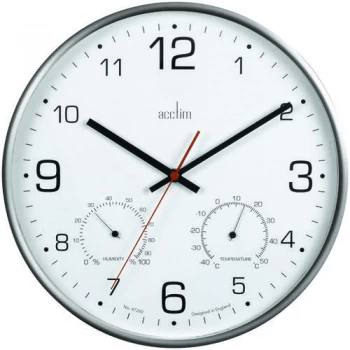 Acctim Komfort Thermo Hygro Wall Clock