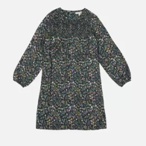 Barbour Girls Cassley Dress - Navy Adventure Floral - S (6-7 Years)