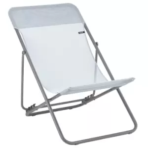 Lafuma Maxi Transat Batyline ISO Deck Chair Ciel