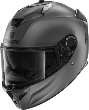 Shark Spartan GT Blank Helmet, grey Size M grey, Size M