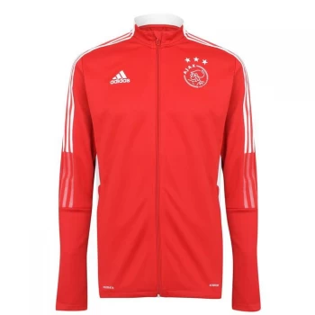 adidas Ajax Training Jacket 2021 2022 Mens - Red
