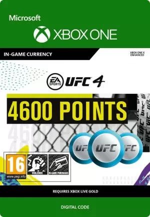 UFC 4 4600 Points Xbox One