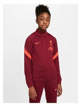 Boys, Nike Liverpool F.C. Youth Tracksuit - Red, Size S