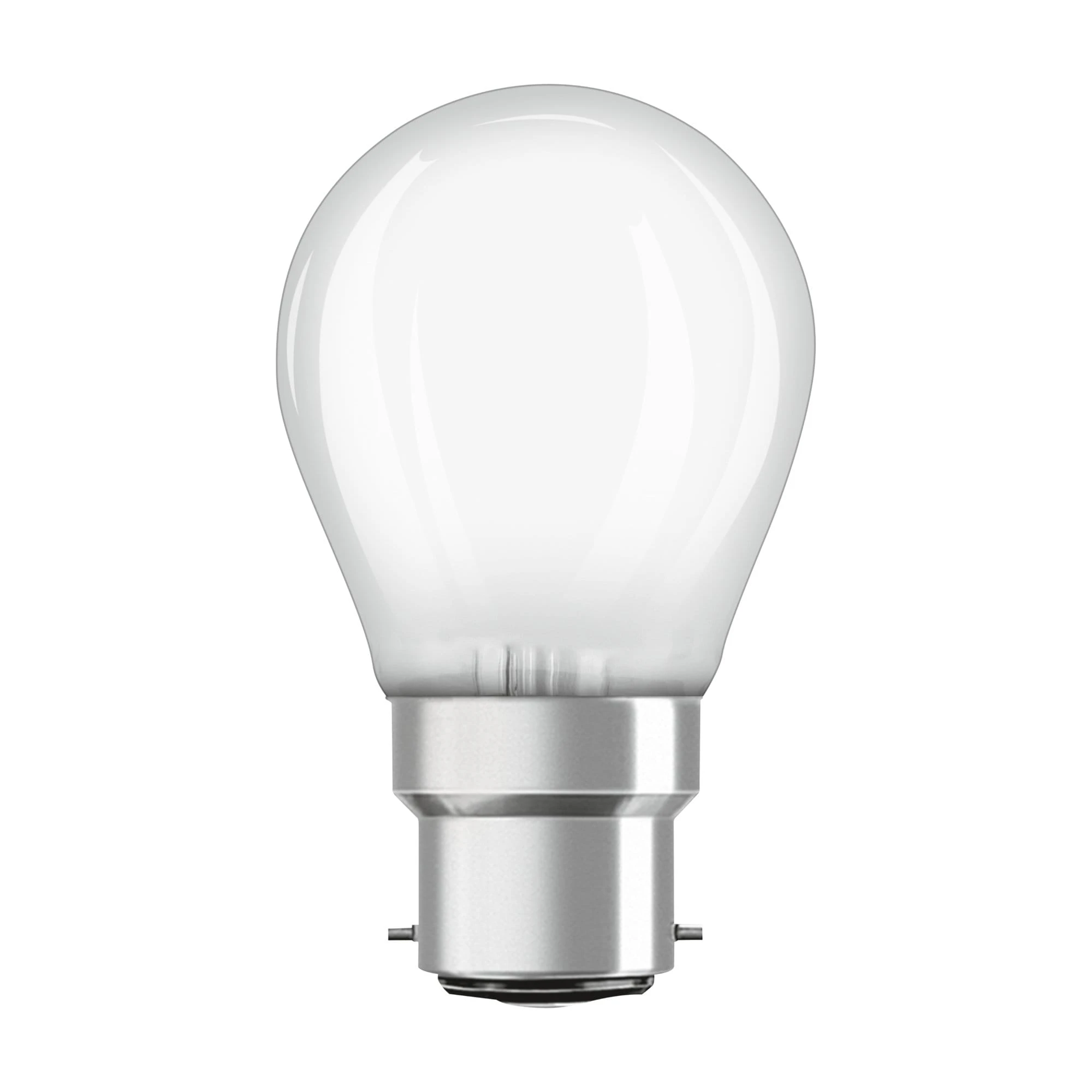 Osram Globe 40W Frosted Filament BC Dimmable Bulb