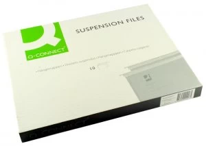 Q Connect Suspension File Tabbed A4 Pk10