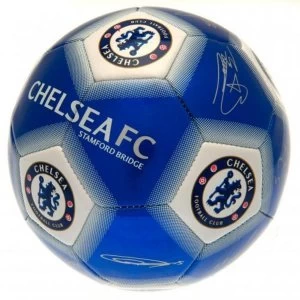 Chelsea FC Metallic Football Signature