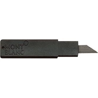 Mont Blanc - Pencil Leads Hi-polymer, Hb, 0.5 Mm, 10 Per Pack - Pencil Lead - Black