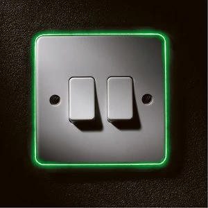 MK White Neon locator Switch
