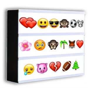 Gingersnap Spare A4 Light Box Emoji Pack