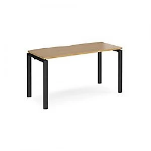 Home Desk E146-K-O Oak 1,400 x 600 x 725 mm