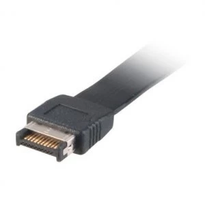 Akasa AK-CBUB37-50BK USB cable 0.5 m 3.2 Gen 2 (3.1 Gen 2) USB C Black