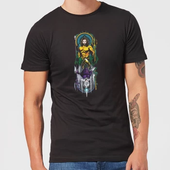 Aquaman and Ocean Master Mens T-Shirt - Black - 5XL