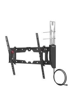 19" to 80" Tilt TV Wall Mount Bracket with Integrated HDTV Antenna