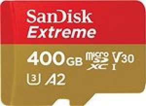 SanDisk Extreme 400GB MicroSDXC Memory Card