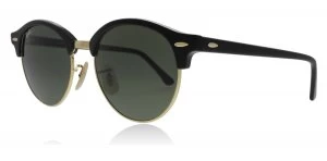 Ray-Ban 4246 Clubround Sunglasses Black 901 51mm