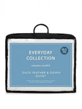 Everyday Collection Duck Feather And Down 10.5 Tog Duvet