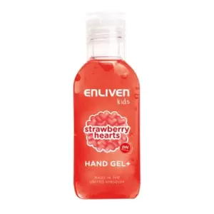 Enliven Hand Gel Strawberry Hearts