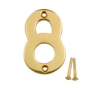 Brass House Number 8