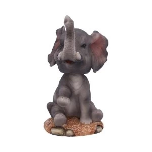 Bob Elly Elephant Bobble Head Figurine
