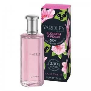 Yardley Blossom & Peach Eau de Toilette For Her 125ml