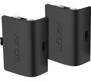 VENOM VS2882 Xbox Series X Twin Rechargeable Battery Packs - Black