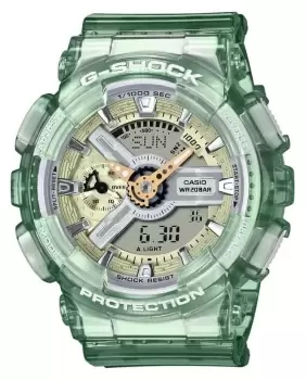 Casio GMA-S110GS-3AER Mens G-Shock Green Skeleton Watch