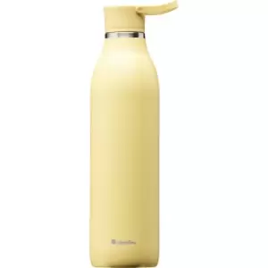 Aladdin Cityloop Thermavac Stainless Steel Water Bottle 600ml - Lemon Yellow