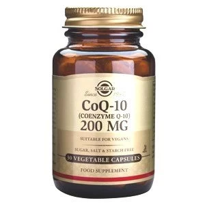 Solgar Coenzyme Q 10 200 mg Vegetable Capsules 30 vegicaps