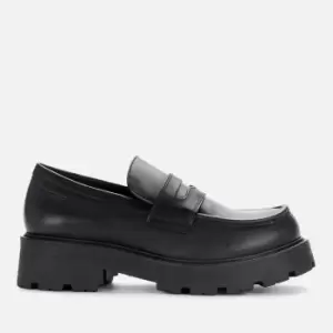 Vagabond Womens Cosmo 2.0 Leather Loafers - Black - UK 7