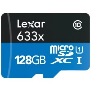 Lexar 633X 128GB MicroSDXC Memory Card